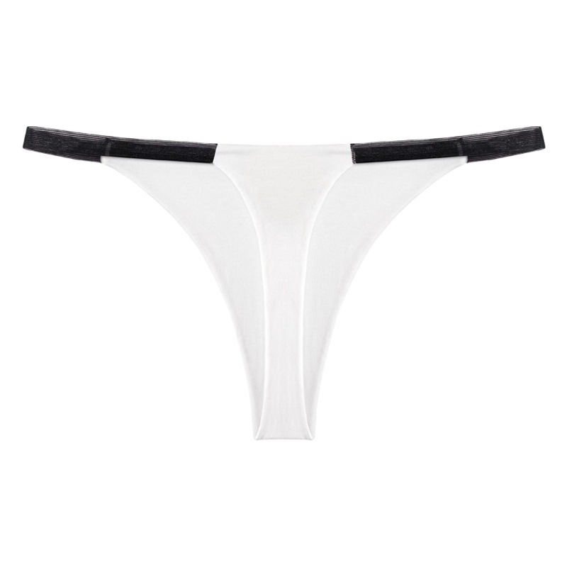 Thong Women's Hot Bikini Large Size Sexy Fitness Seamless Sports Yoga Summer Thin Broadband Underwear T-Pants