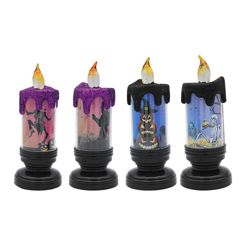 Picture of Wholesale Halloween Candle Electronic Candle Light Carnival Desktop Decoration Ornaments LED Halloween Party Gift