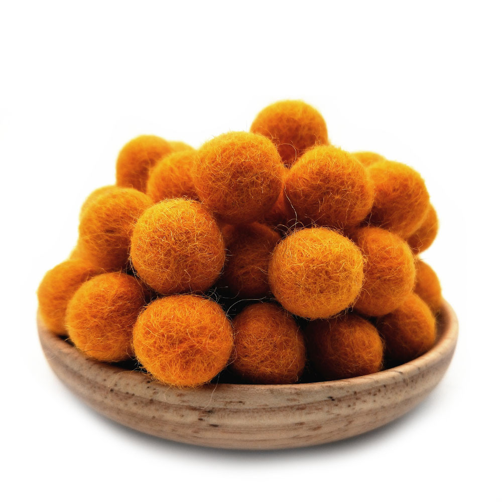 Picture of Cross-border in stock 2CM wool ball Christmas jewelry accessories Christmas diy colorful wool ball small wool ball pokes
