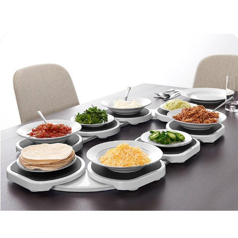Cross-border Explosions Rotating Dinner Plate Lazy Susan Revolution Table Desktop Rotating Rack