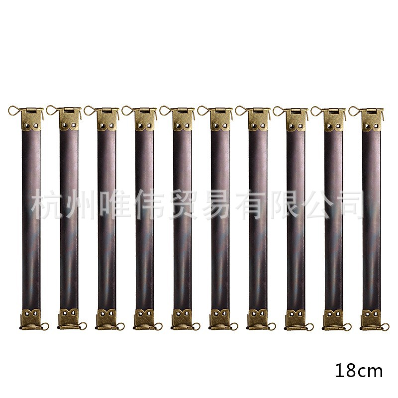 Picture of Cross-border silver ancient shrapnel clip shrapnel gold clip handmade bag bag gold clip metal shrapnel wallet clip