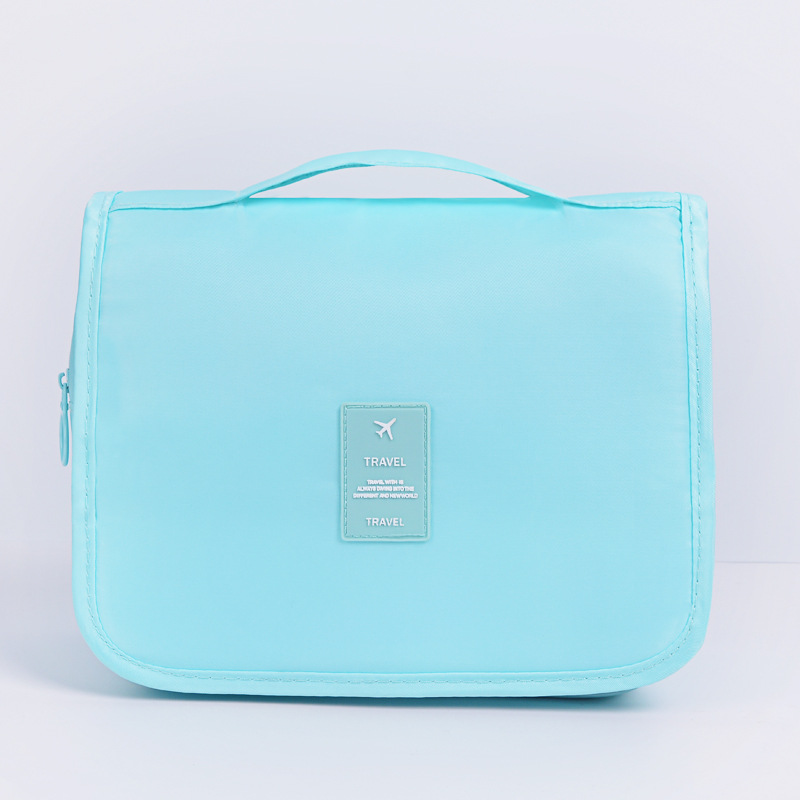 Picture of New Korean Style Waterproof Travel Large Capacity Storage Bag Portable Travel Portable Men's and Women's Hook Toiletry Cosmetic Bag