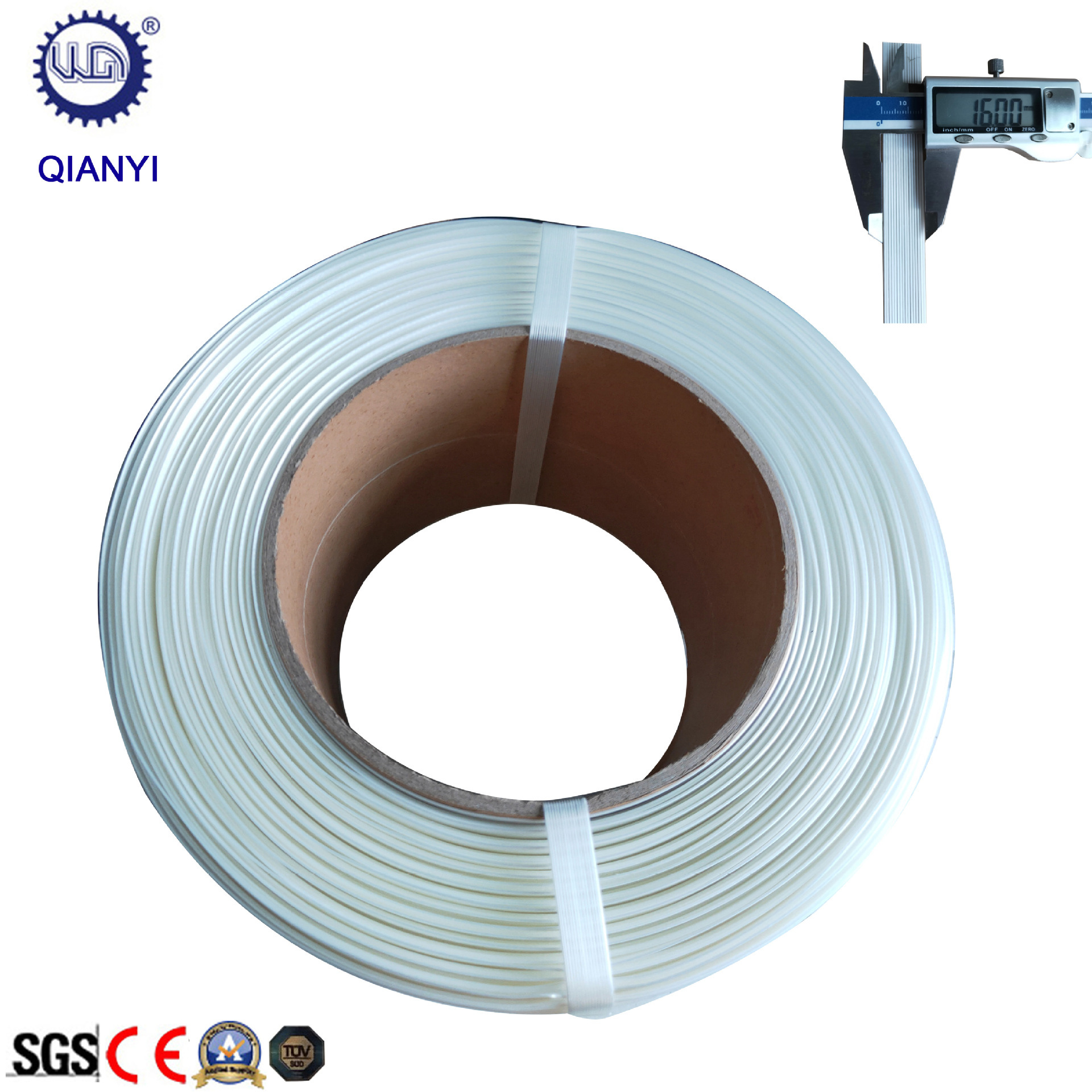 Polyester flexible fiber packing belt strong packing belt logistics transportation strap thickened 16mm