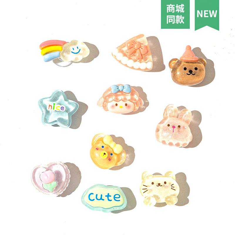 Cave Shoes Buckle Fit Cave Shoes Accessories Cartoon Cute Shoes Flower DIY Collocation Free Collocation Removable