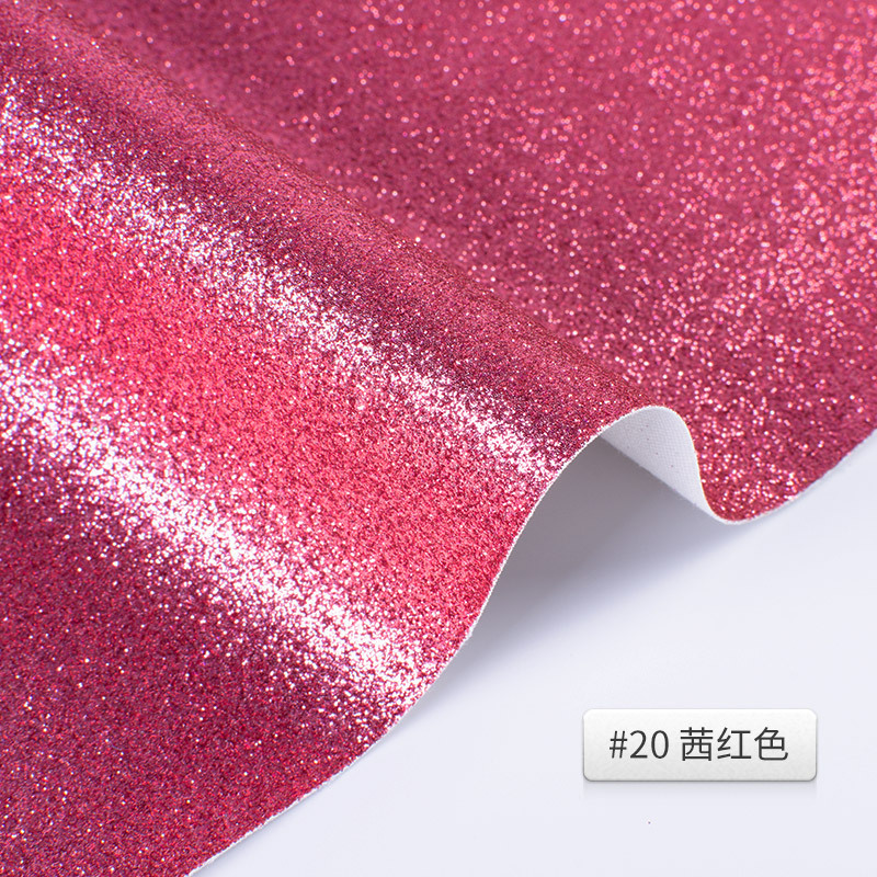 Picture of Glitter Cloth Pu Leather Fabric Glitter Christmas Glitter Sequin Textile Leather Glitter Clothing Accessories