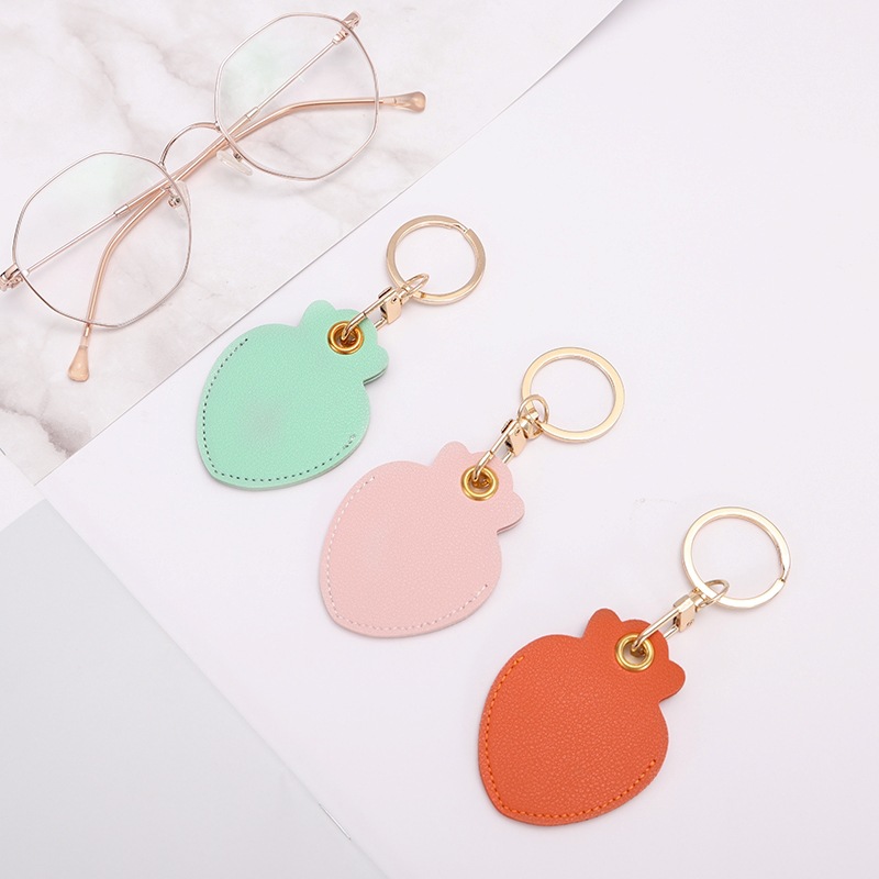 Picture of ins Style Cute Access Card Case Creative Keychain Inductive Small Water Drop Access Card Protective Case Wholesale