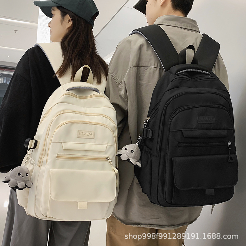 Picture of Schoolbags Men's College Student Backpacks Middle School Students Junior High School Students Ins High Quality Wholesale Custom Primary School Student Backpacks