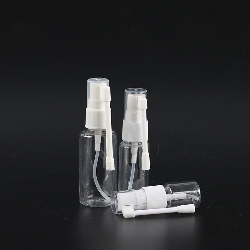 10/20/30ml ml Elephant nose type transparent spray bottle PET spray bottle thickened 360 degree rotatable nozzle