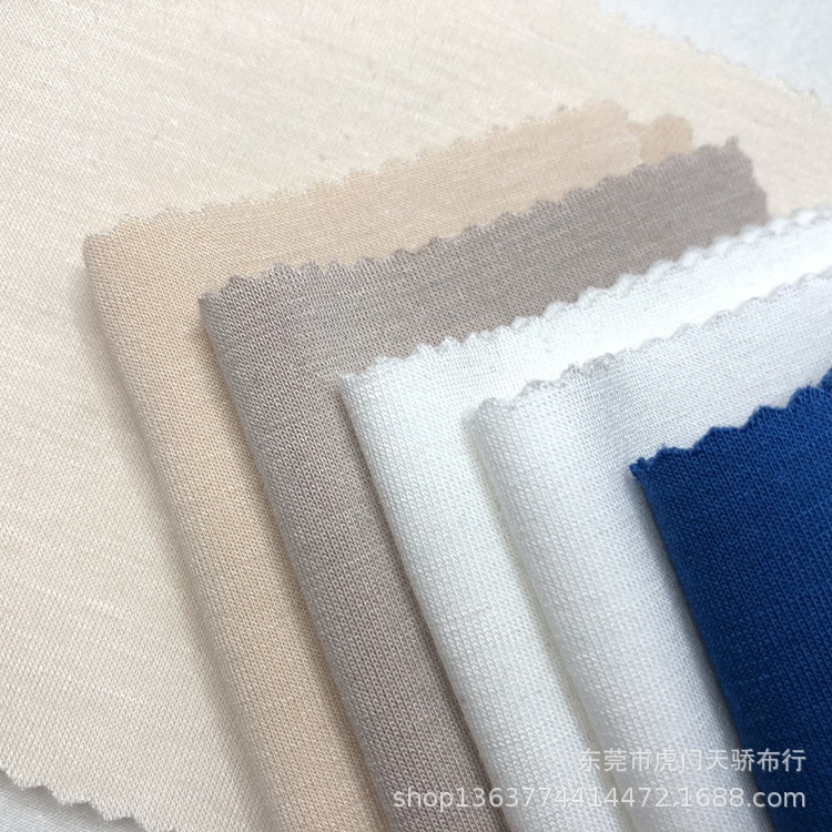 Spot supply of new knitted rayon air layer 250 grams of rayon fine imitation air layer soft and comfortable fabric