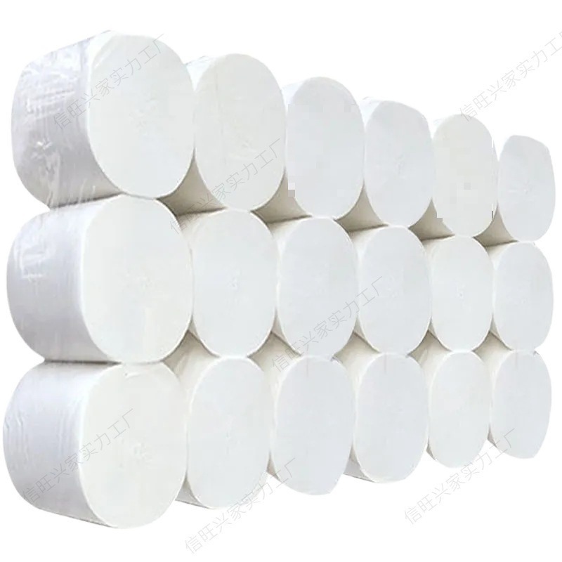 Picture of Roll Toilet Paper Large Batch Toilet Paper Toilet Paper Household Affordable Street Stall Thickeneded Solid Roll Paper