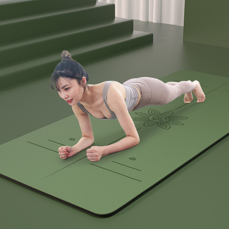 Picture of Custom wholesale PU yoga mat 185*68*0.5cm home mat non-slip natural rubber local tyrants mat manufacturers
