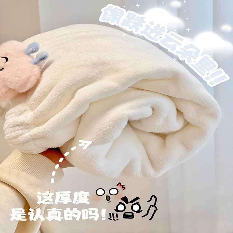 Picture of New Plus Size Cheese Coral Velvet Women's Bath Towel Bath Skirt Bath Absorbent Bath Towel Soft and Lint-Free Manufacturer Wholesale