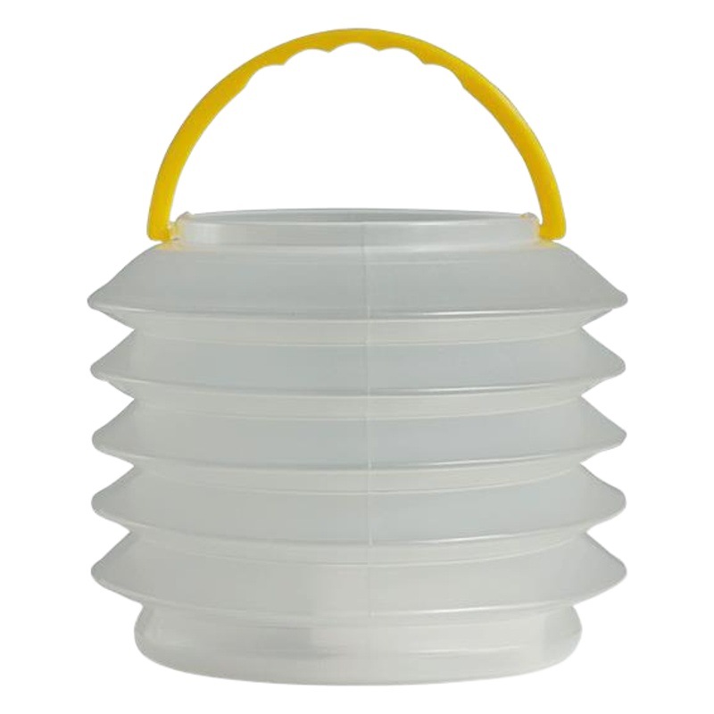 Multifunctional Transparent Folding Retractable Bucket Spring Type Pencil Washing Container with Sponge Art Painting Supplies