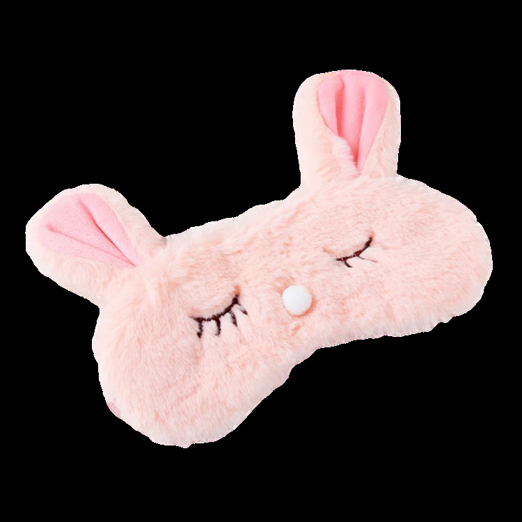 Picture of Japanese-Style Soft and Adorable Penguin Eye Mask, Plush Breathable Cotton, Cute Cartoon Design, Light-Blocking, Eye Protection for Men, Women, and Children