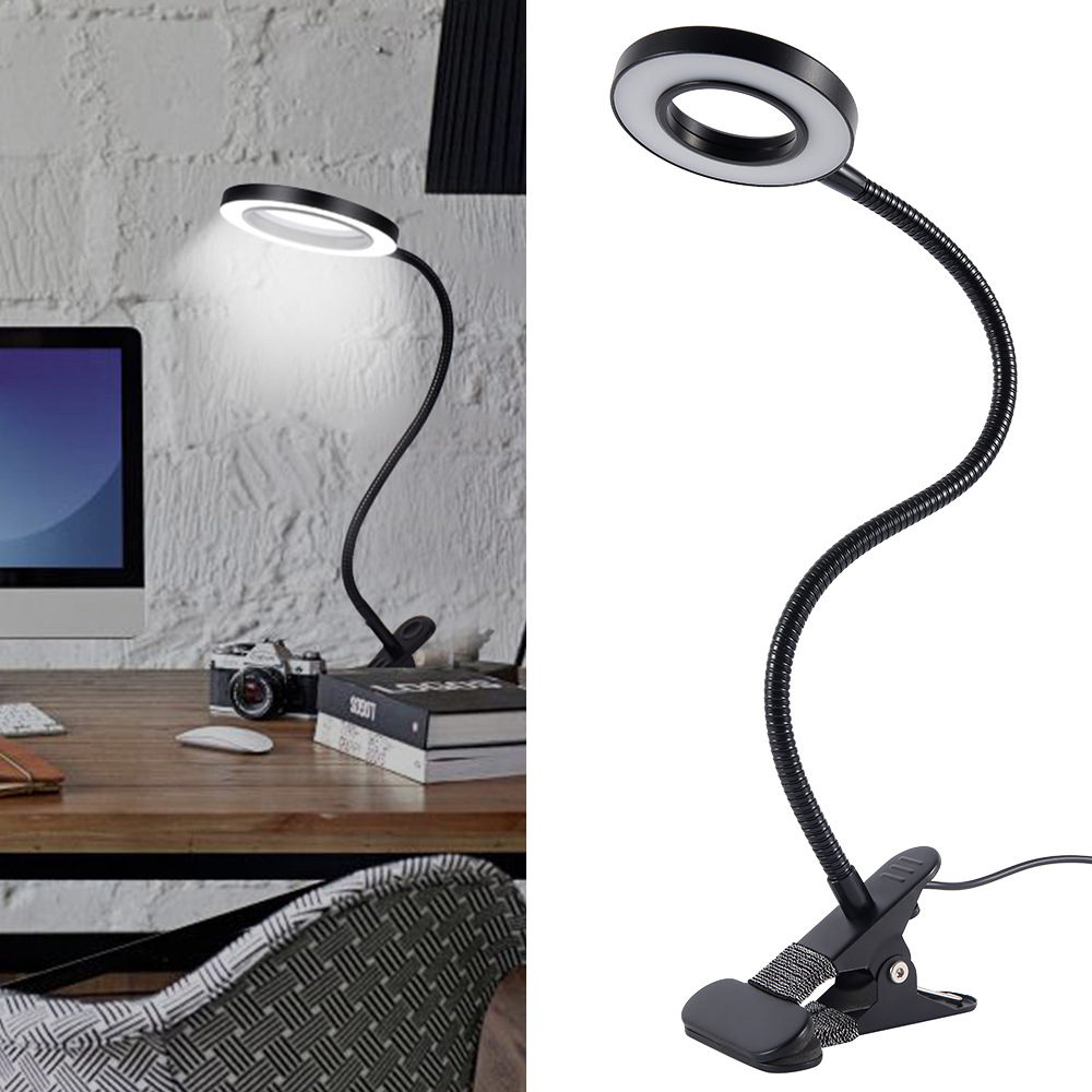 Tattoo and Embroidery Beauty Led Desk Lamp, Nail Art, Eyebrow Tattoo, Eyelash Lamp, Study Student USB Clip Lamp, Lighting Desktop Portable Lamp