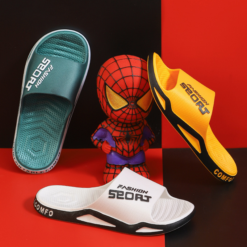 2024 new slippers men's summer wear internet celebrity soft bottom anti-slip wear-resistant sports platform sandals for women