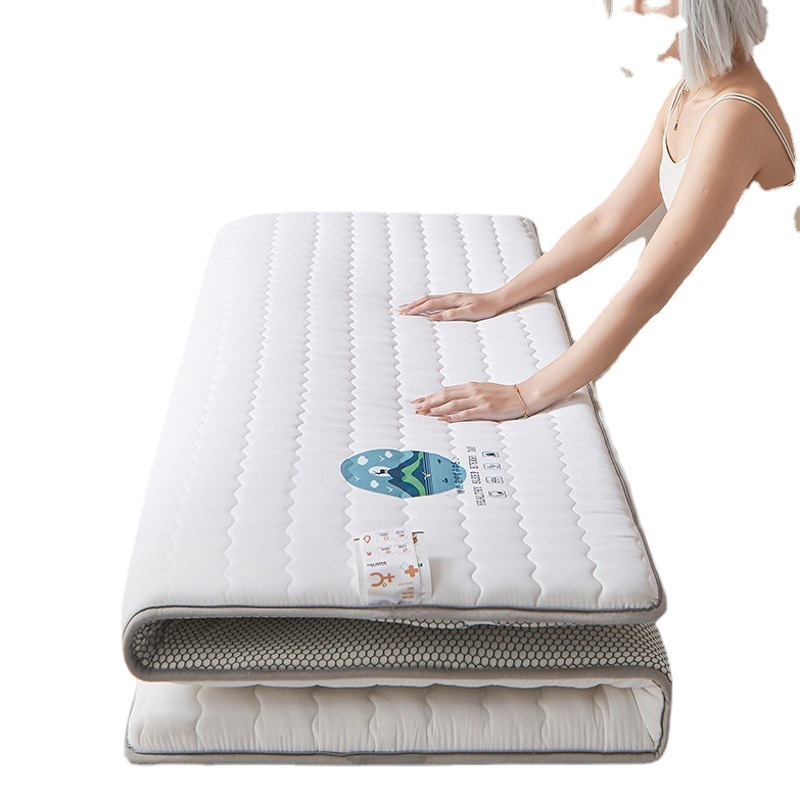 Picture of Soybean fiber mattress foldable home bed & breakfast tatami floor sleeping mat single double rental soft mattress wholesale