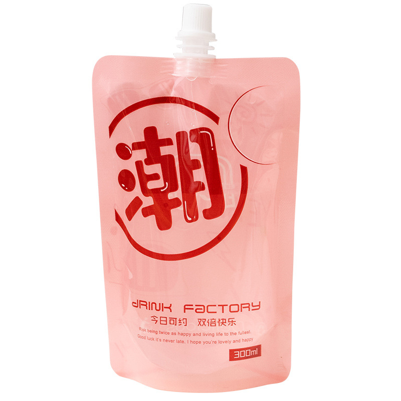 Picture of Juice nozzle bag soybean milk traditional Chinese medicine milk tea coffee concentrated liquid sub-packaging food grade beverage self-standing packaging bag
