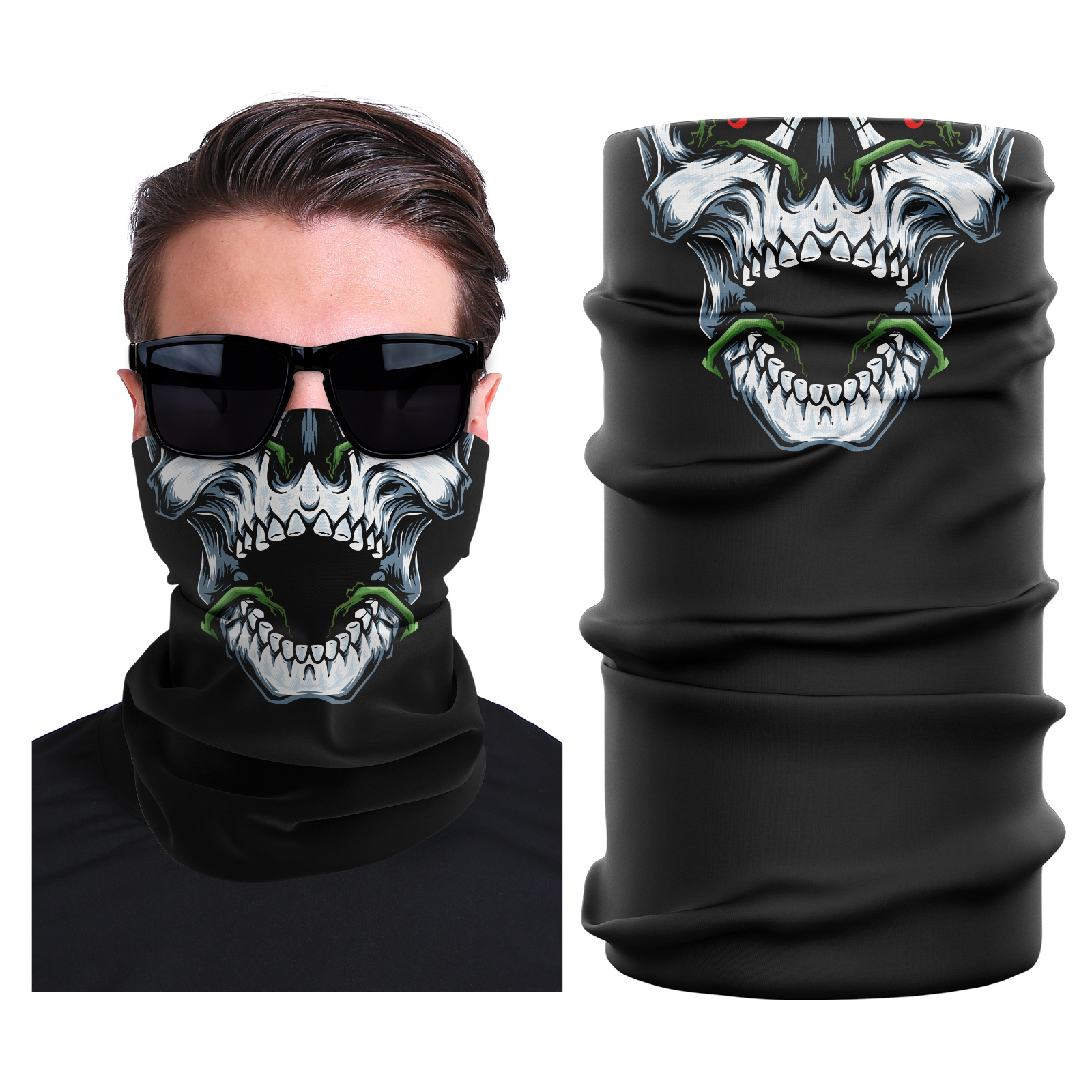 Picture of Xunhui magic scarf outdoor scarf mountaineering riding scarf high elastic seamless Ice Silk face towel cross-border bandana