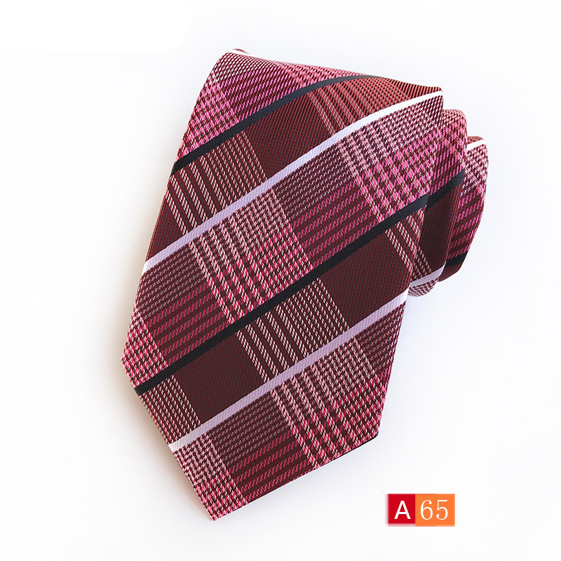 Picture of Source Factory Hot Jacquard Fabric Tie Men's Dress Business Suit Accessories Tie Wholesale