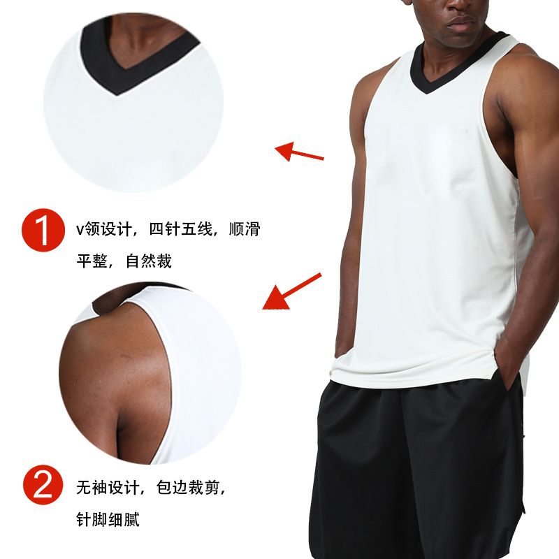 Picture of Quick-Drying Sports and Leisure Men's Vest for Running, Training, Basketball, Amazon Fitness, Sleeveless, Lightweight, Breathable, and Thin