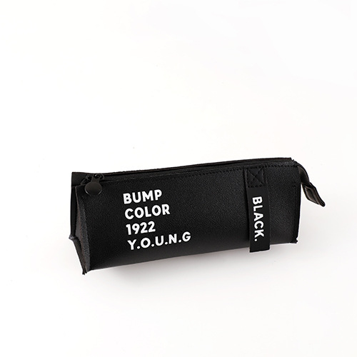 Picture of Korean Style Junior High School PU Leather Simple Large Capacity Pencil Case Student Women's Stationery Storage Bag Creative Stationery Box