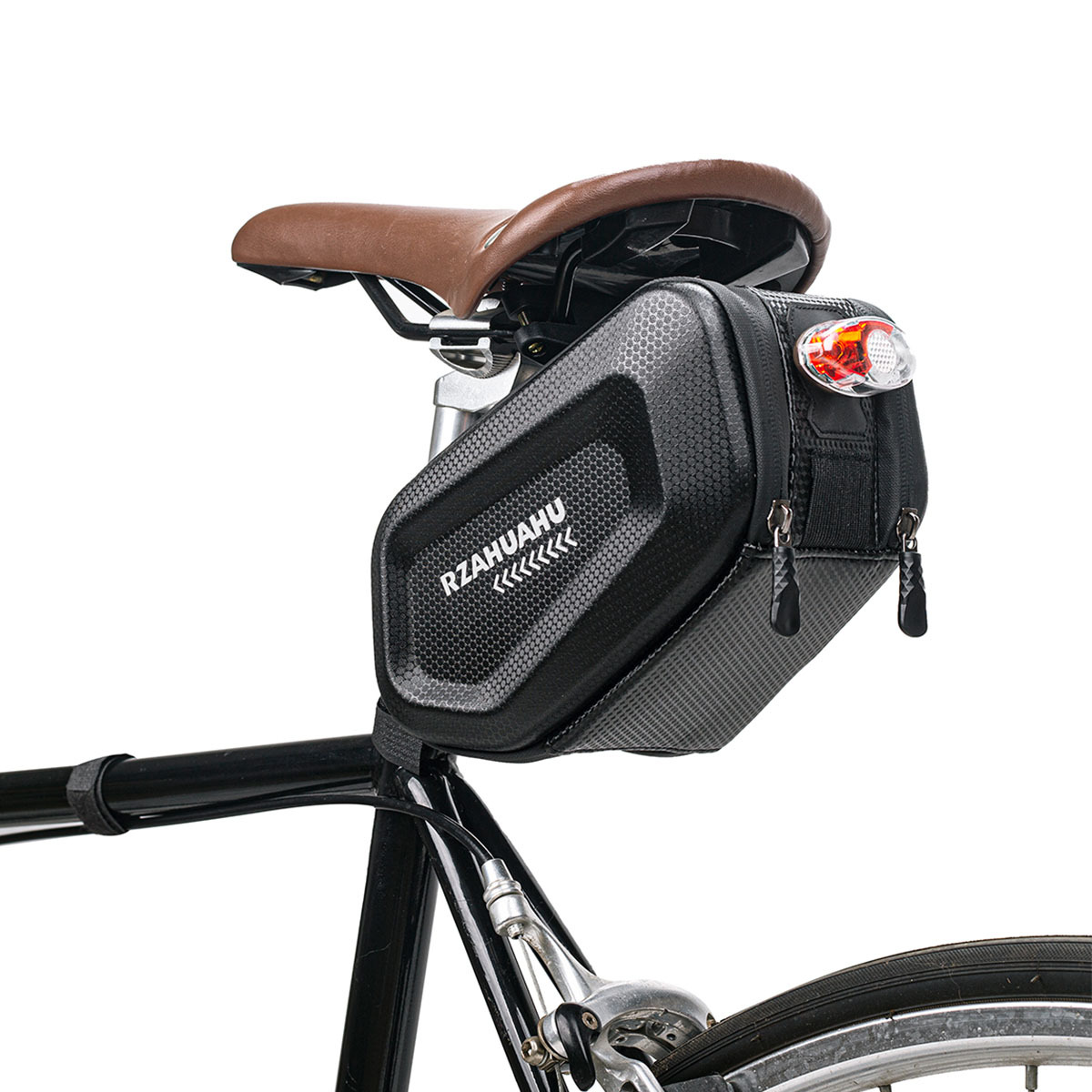 RZAU mountain bike tail bag road bike hard shell saddle bag riding tail bag rear bag riding equipment accessories