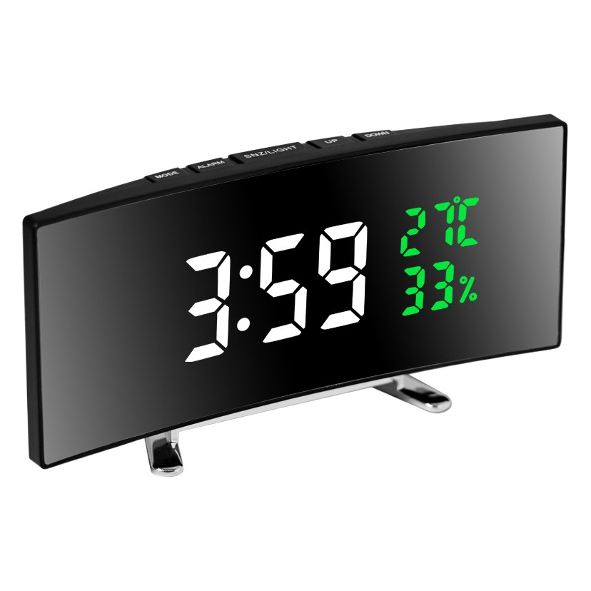 Cross-border LED electronic alarm clock student-specific desktop clock children's creative multi-functional large screen temperature and humidity clock