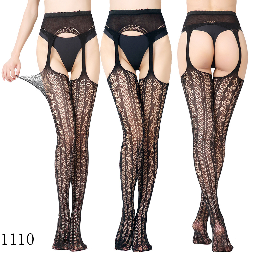 Picture of Sexy Underwear Sexy Large Size Garter Belt High-end Thickened Sexy Women's Sexy Silk Stockings Sling Belt Pantyhose