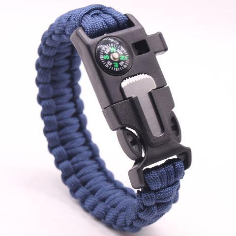 Picture of Umbrella rope bracelet survival bracelet multifunctional five-in-one multifunctional outdoor umbrella rope camping adventure Seven-core life rope