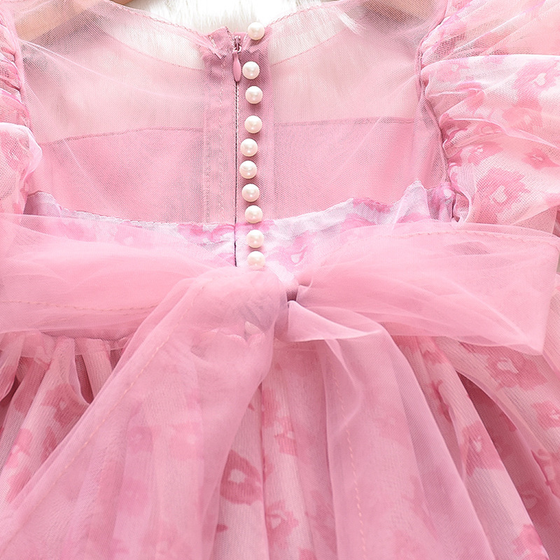 Picture of Girls dress Summer 2025 New Children's Skirt Super Fairy Women's Pompous Veil Skirt Summer Girls Princess Skirt