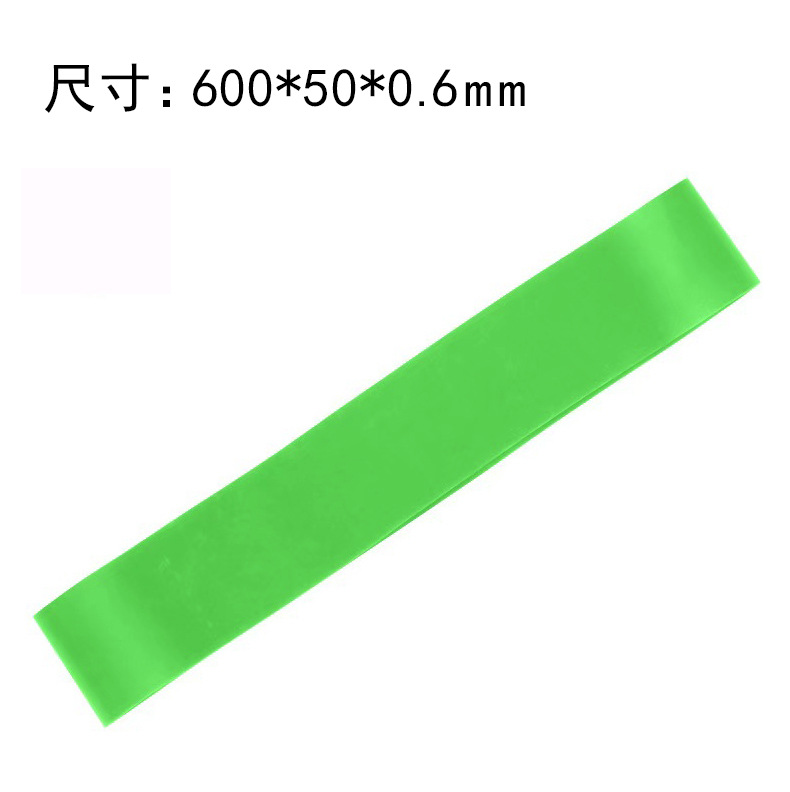 Picture of 0.6mm Kidsren's Seat Beach Chair Elastic Band Leg Rehabilitation Training Posture Fitness Elastic Circle Resistance Band