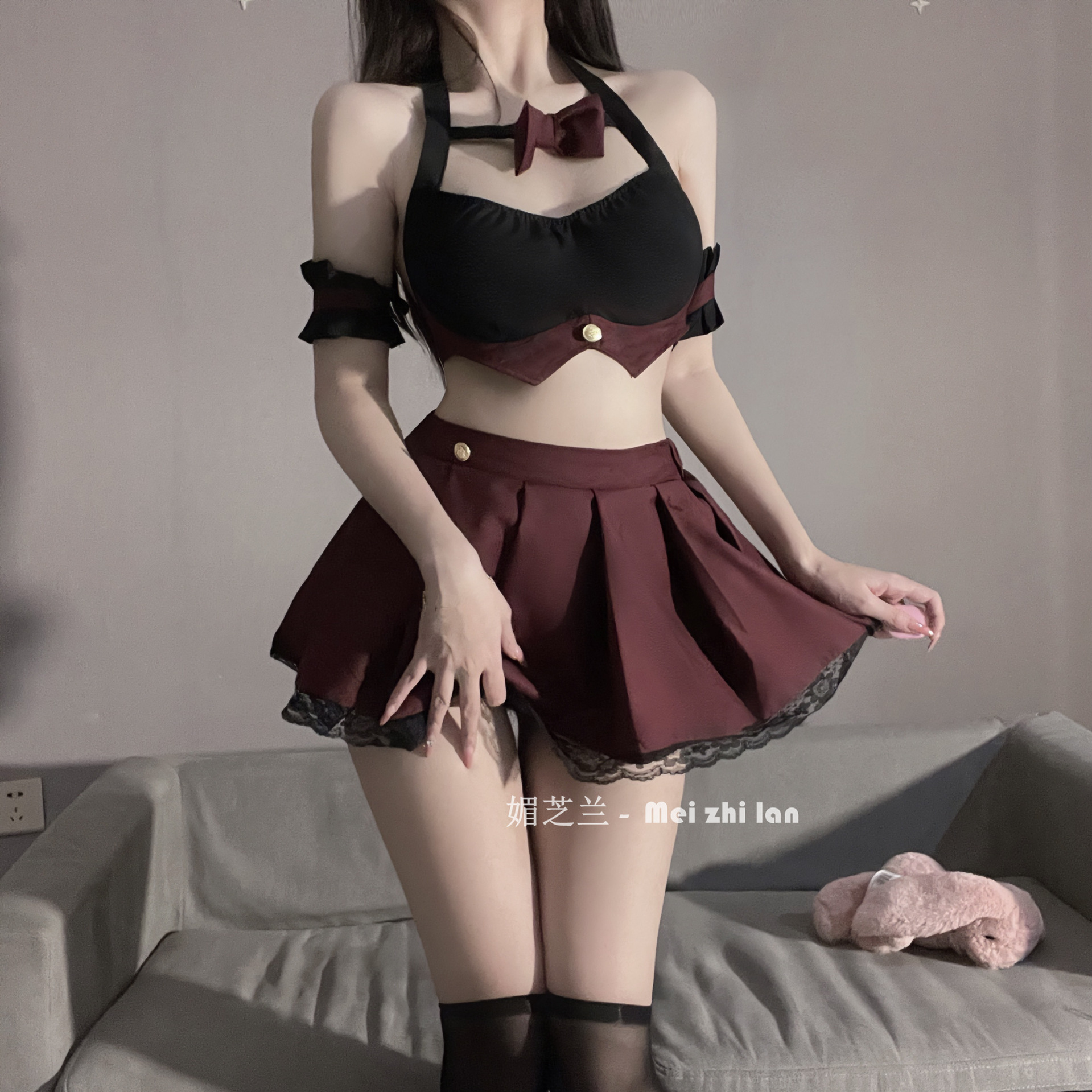 Fun student uniform dark temptation England student uniform a generation of college wind sailor suit female