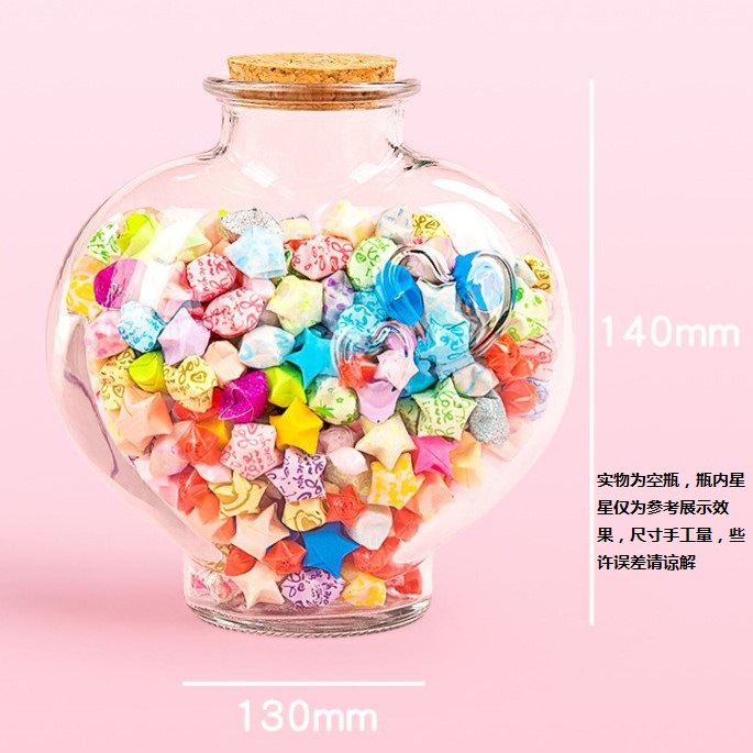 Picture of Star Origami Strips Colorfulful Wishing Five-Star Lucky Star Art Kidsren's Birthday Foldableing Handmade Gifts Summer Vacation Colored Paper
