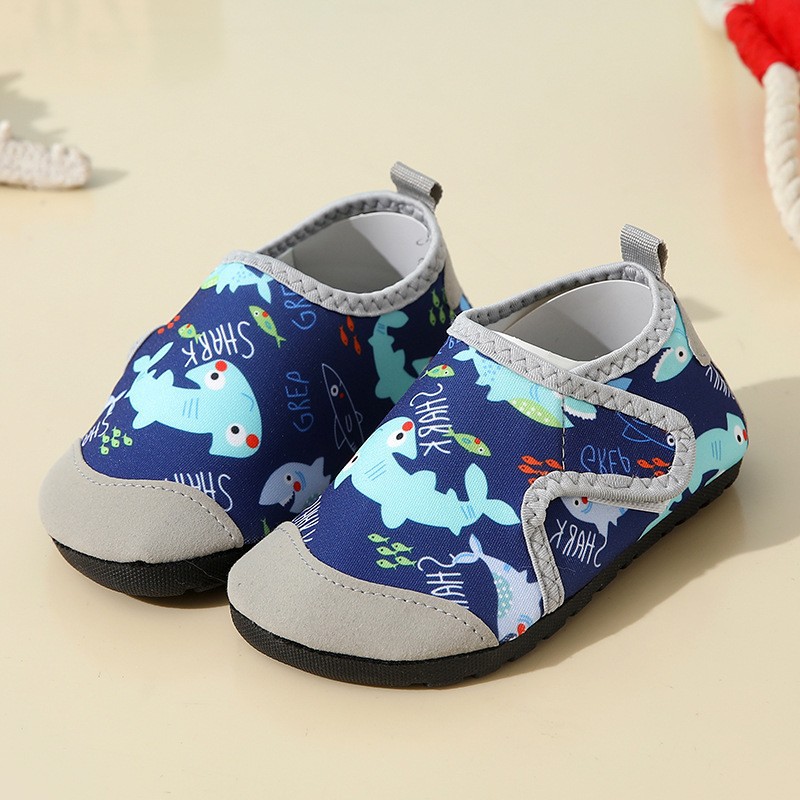 Picture of Children's water park Baby Beach socks non-slip diving shoes snorkeling socks swimming shoes drifting soft shoes wading shoes socks