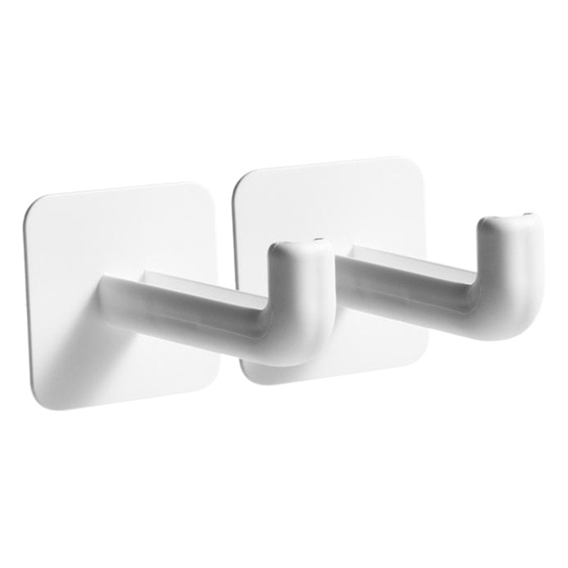 Space-saving Wall-mounted Hanger Storage Hook Balcony Storage Rack Multi-functional Hole-free Hook Filing Rack