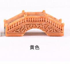 Picture of Micro Landscape Palace Style Bridge Small Bridge Water Simulation Stone Arch Bridge DIY Decorations Accessories Landscaping Small Ornaments