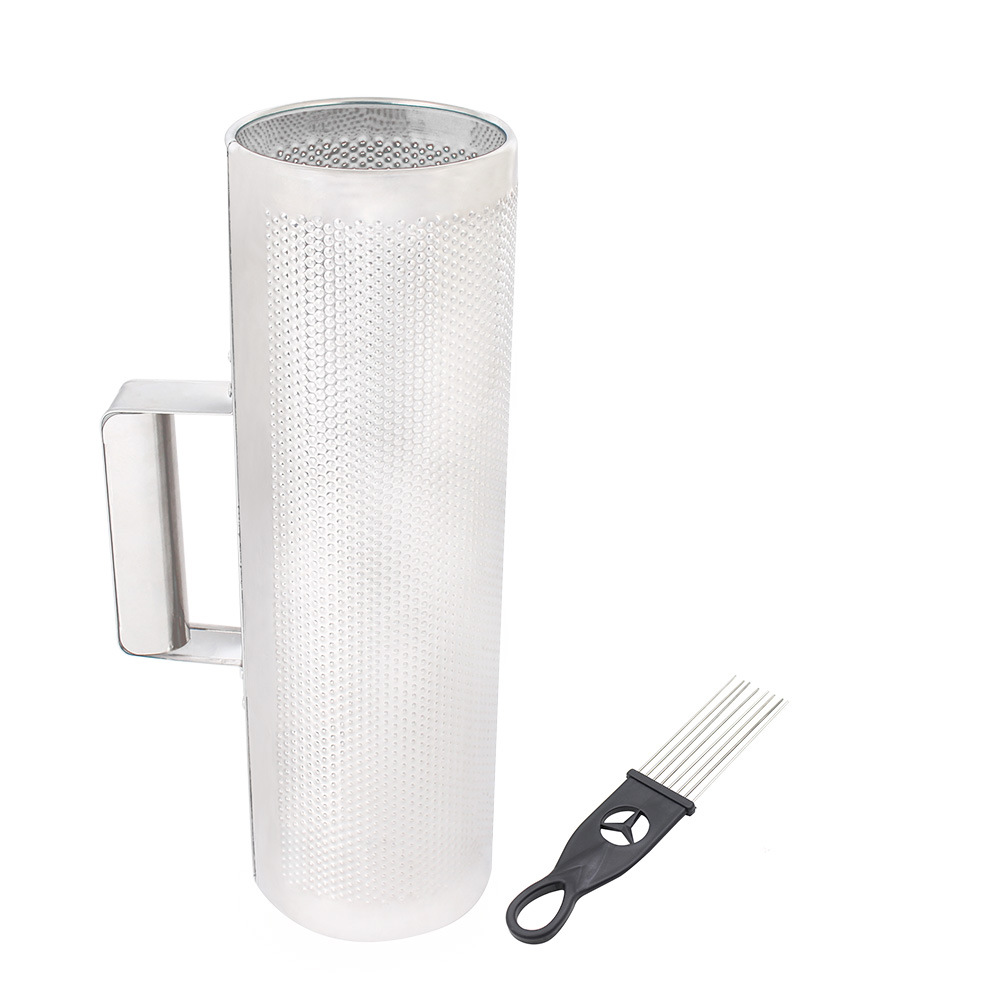 Picture of Cross-Border Metal Shaving Tube Frog Shaving Tube Percussion Instrument Shaving Frog Professional Performance Accompaniment Aluminum Sand Tube Wholesale