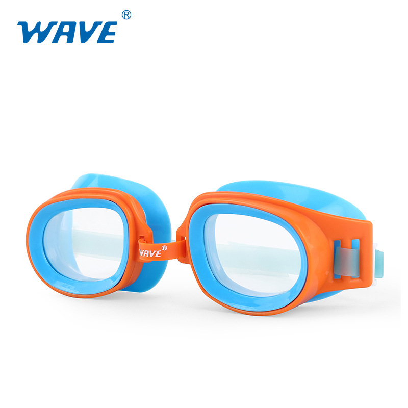 Picture of wave children's waterproof goggles HD training children's swimming goggles boys and girls swimming goggles