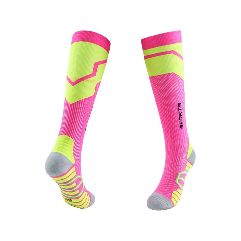 Picture of Autumn and Winter Professional Cycling Socks for Men and Women, Skipping Rope, Running Sports Socks, Slim and Beautiful Leg Pressure Socks, Long Compression Socks