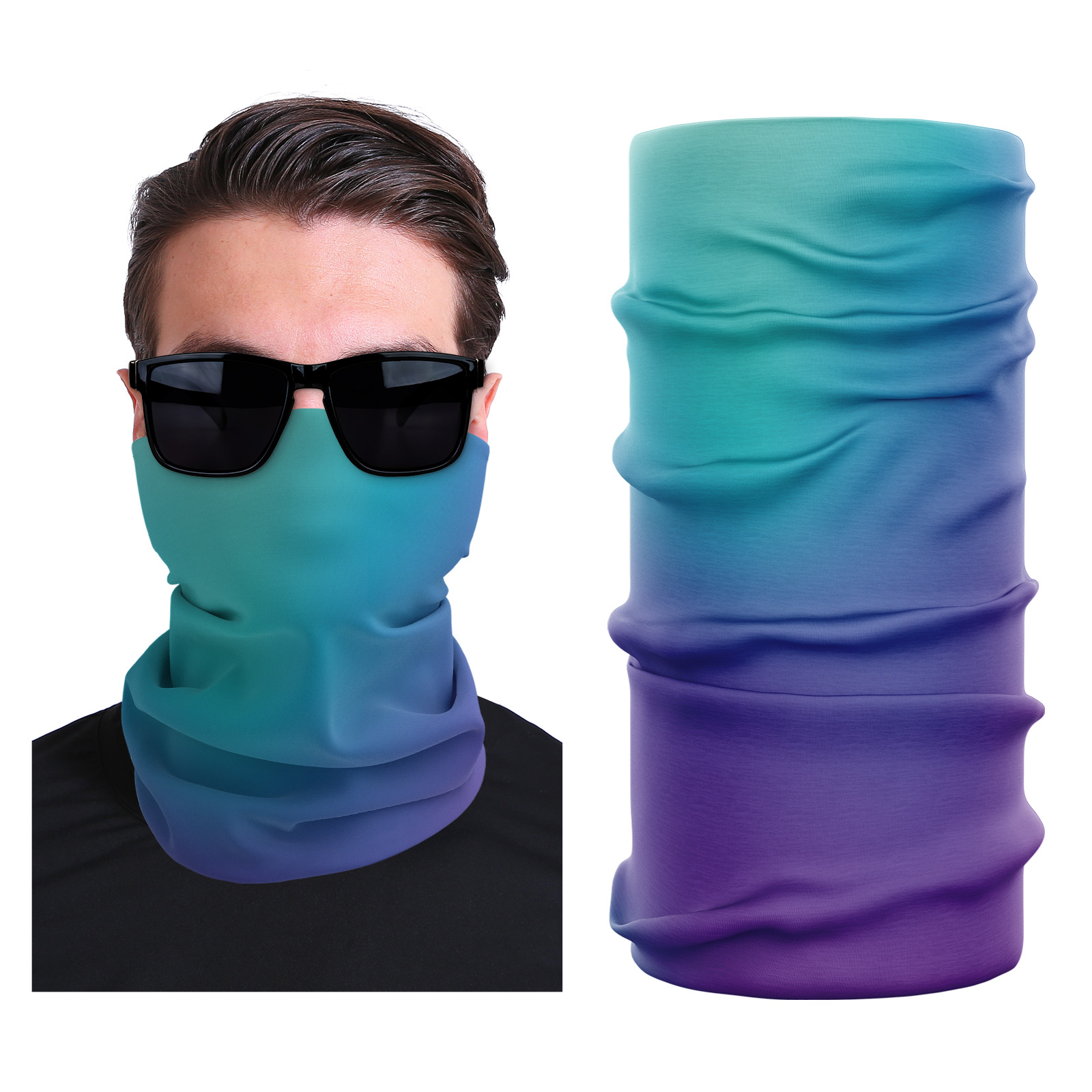 Picture of Xunhui magic scarf outdoor scarf mountaineering riding scarf high elastic seamless Ice Silk face towel cross-border bandana