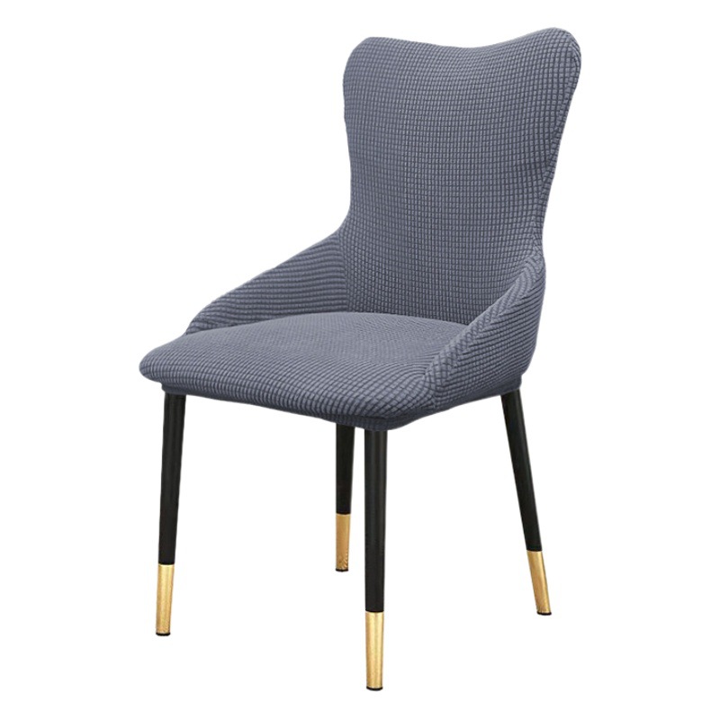 Special-shaped armrest elastic chair cover simple chair cover thick polar fleece light armrest backrest integrated four seasons
