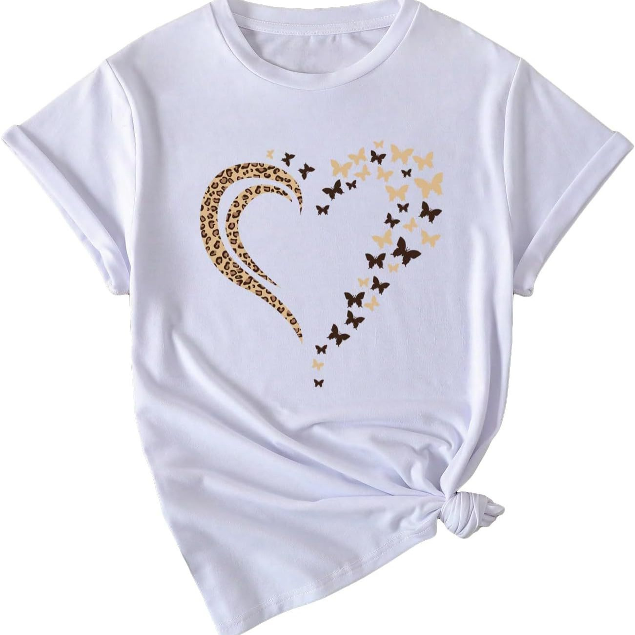 It is a beautiful day letter printed T-shirt new foreign trade generation women's short sleeve