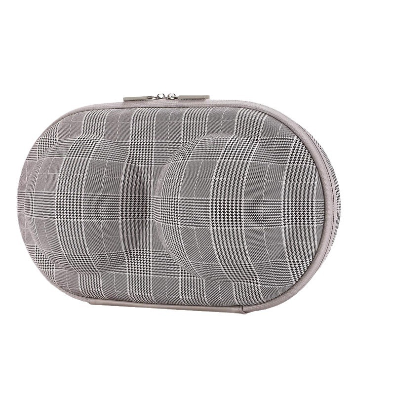 Picture of Eva Cosmetics Bag Stripesd Anti-Pressure Travel Intimates Bra Cosmetics Jewelry Bag Eva Box Can Be Customized with Logo