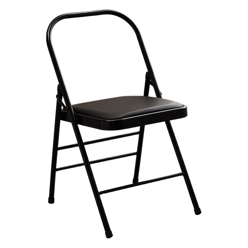 Thickened Yoga Chair Iyengar Auxiliary Yoga Chair Pu Surface Yoga Chair Auxiliary Chair Folding Chair