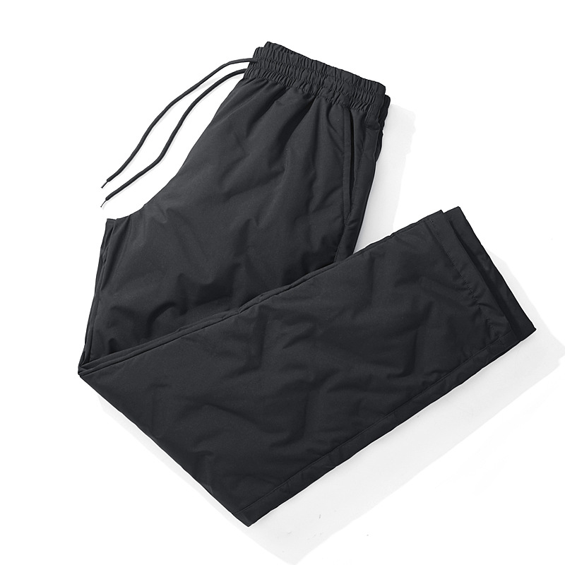 Picture of Fall/winter 21 new men's down pants straight tube toe warm threaded foot design windproof warm down pants