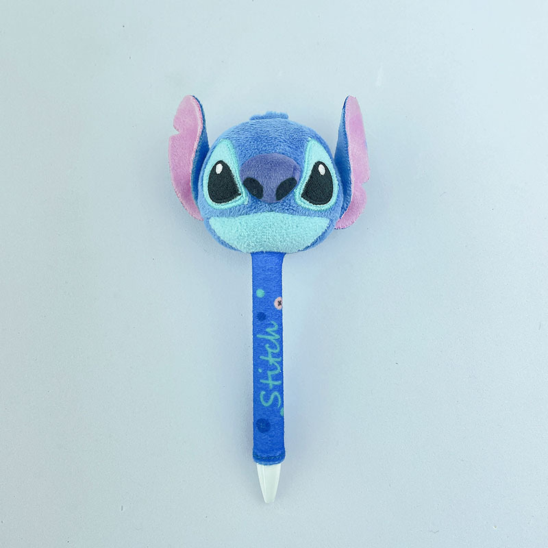 Picture of Toy Story Student Press Pen, Three-Eyed Dragon, Strawberry Bear Plush Pen, Office Writing Pen, Plush Creative Pen
