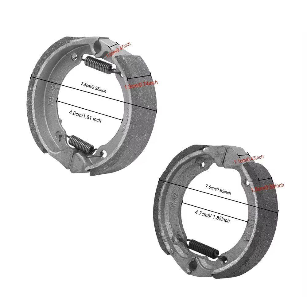 Picture of Suitable for Ninebo Max G2 G30 G30D/L electric scooter front drum brake pad shoe drum brake