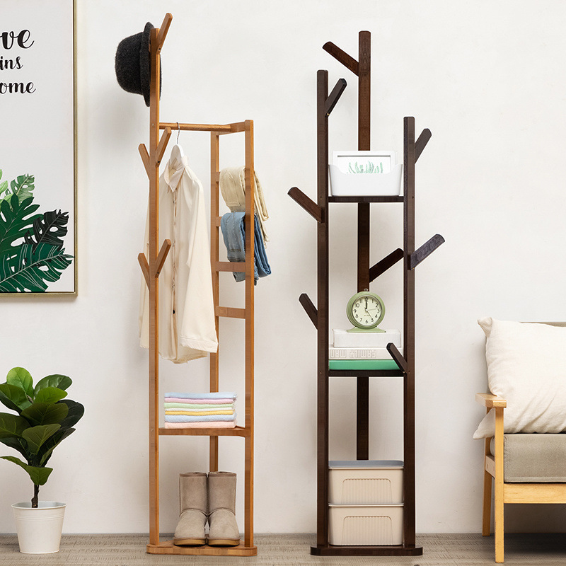 Clothes Hanger Rod Bedroom Floor Vertical Hanger Clothes Hood Clothes Hanger Indoor Household Storage Clothes Storage Simple