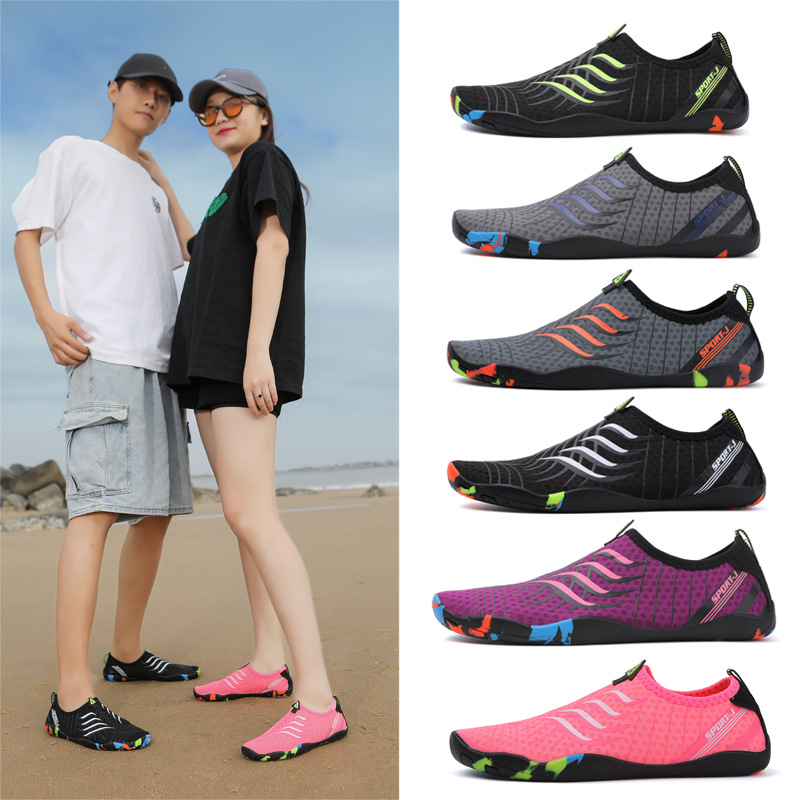 New Outdoor Tracing Shoes Riding Yoga Fishing Swimming Amphibious Wading Shoes Cut-resistant and Stab-resistant Beach Shoes